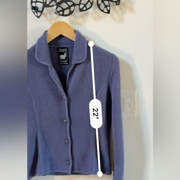Inca’s World’s Finest Alpaca Products Alpaca Knit Jacket M - Picture 8 of 12